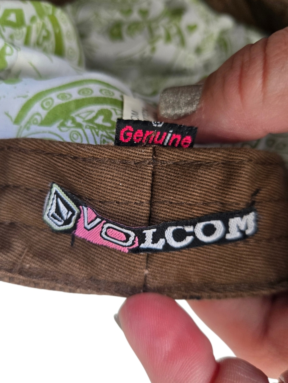 Volcom Brown Textured Cap | Boho Skater Girl Aesthetic Hat 🤎🌿 - Picture 5 of 6